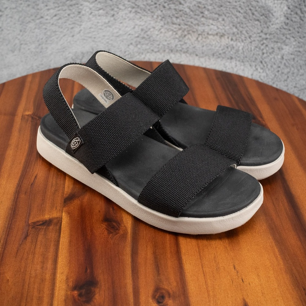 KEEN Elle Backstrap Sandals Black Women's Size 7.5